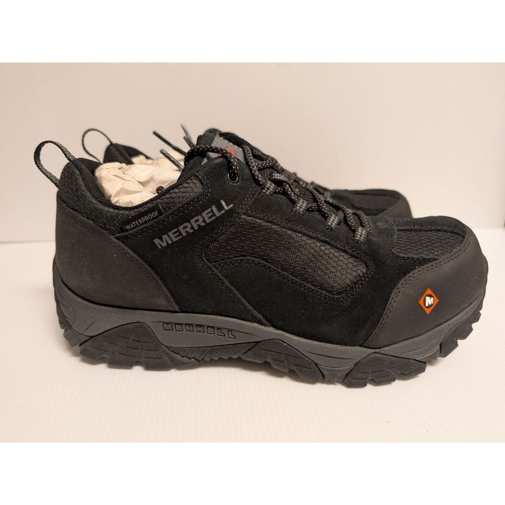 Merrell Men Shoes 9 M Moab Onset Waterproof Composite‎ Toe Construction